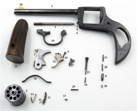 H&R &39;Handy-Gun&39; (single-shot top-break pistol, bore, 28 gauge, 8-inch or 12 14-inch barrel) manufactured ; H&R Came with 4 choke tubes IC, M, IM and F. . H and r revolver parts